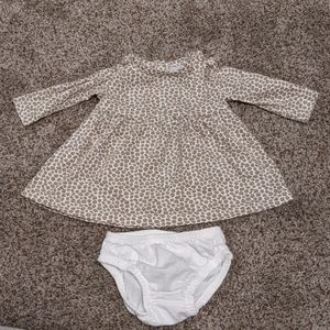 Carter's dress and diaper cover